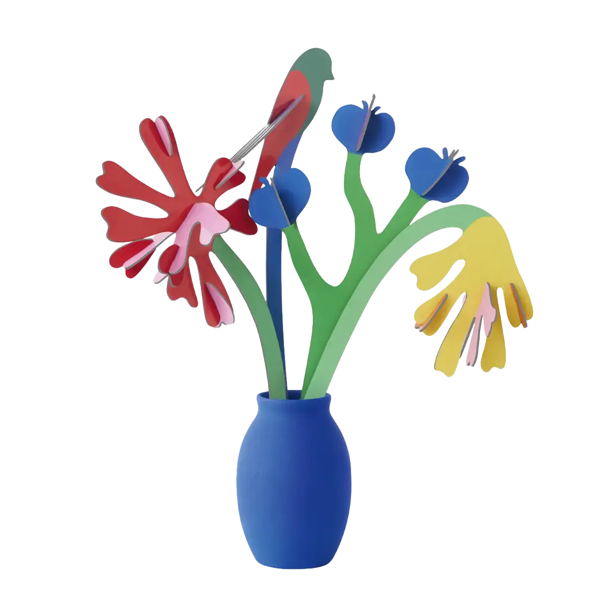 3d floral puzzle - matisse paper bloom by studio roof