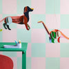 3d mobile puzzle - mascot - maggie dachshund by studio roof