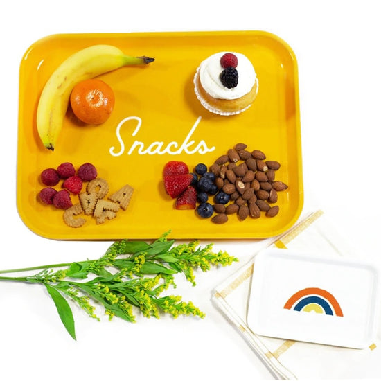 large tray - "snacks" by three potato four