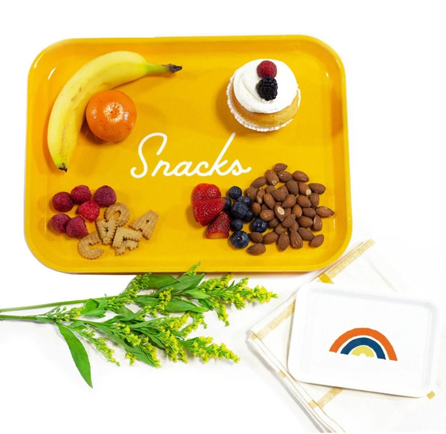 large tray - "snacks" by three potato four