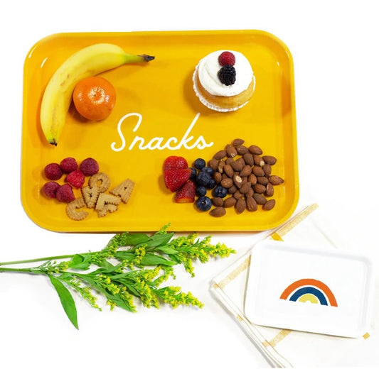 large tray - "snacks" by three potato four