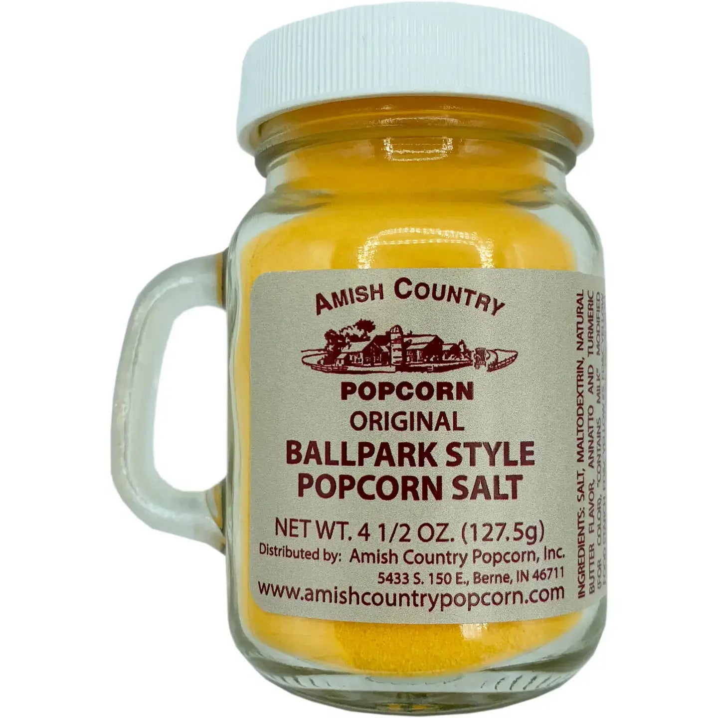 seasoning - popcorn salt - ballpark style by amish country popcorn