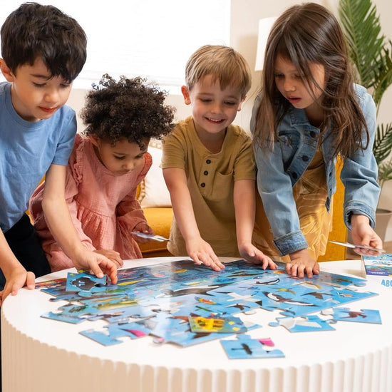 puzzle - 48-piece - above & below/earth & space by crocodile creek