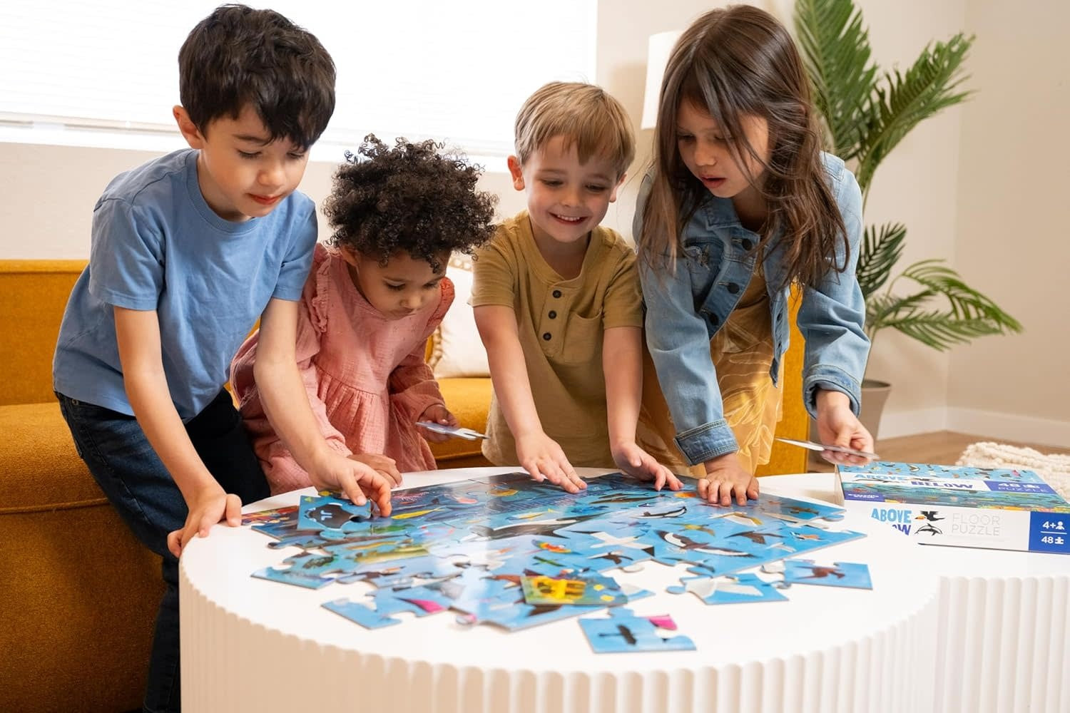 puzzle - 48-piece - above & below/earth & space by crocodile creek