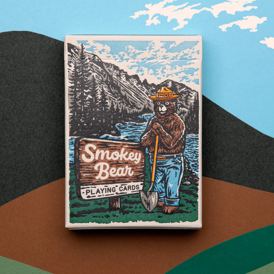 playing cards - smokey bear by art of play