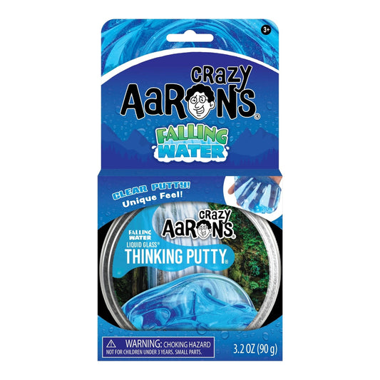 thinking putty - 4" tin - falling water by crazy aaron's puttyworld