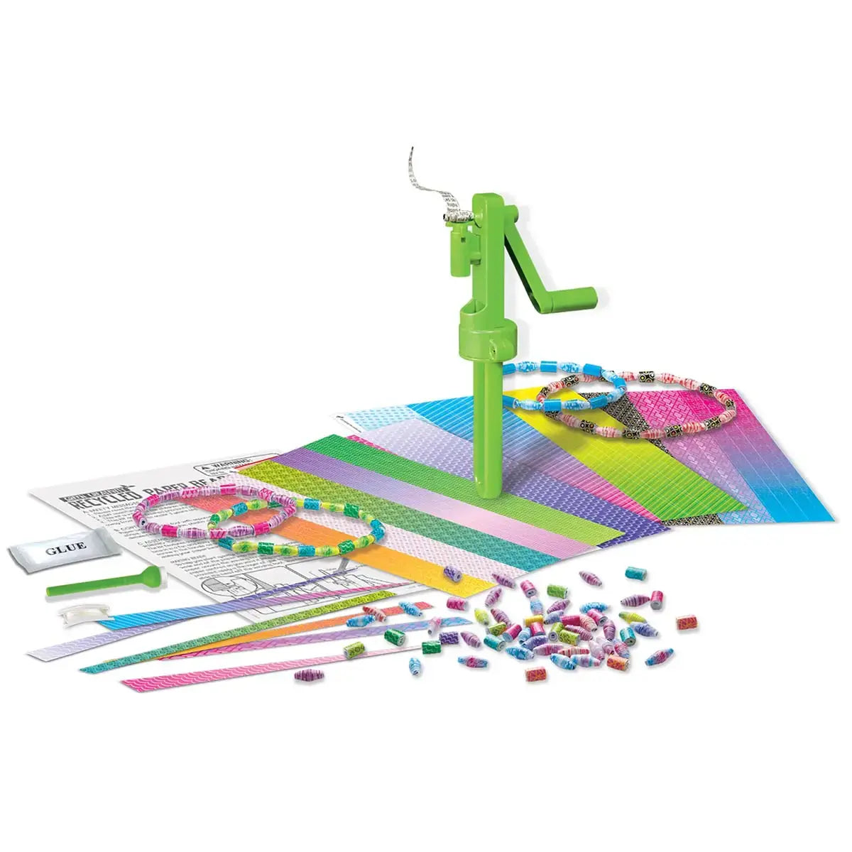 kit - diy - recycled paper beads by toysmith group