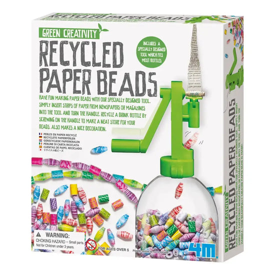 kit - diy - recycled paper beads by toysmith group