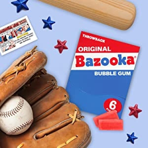 candy - bazooka gum - wallet pack by redstone foods inc