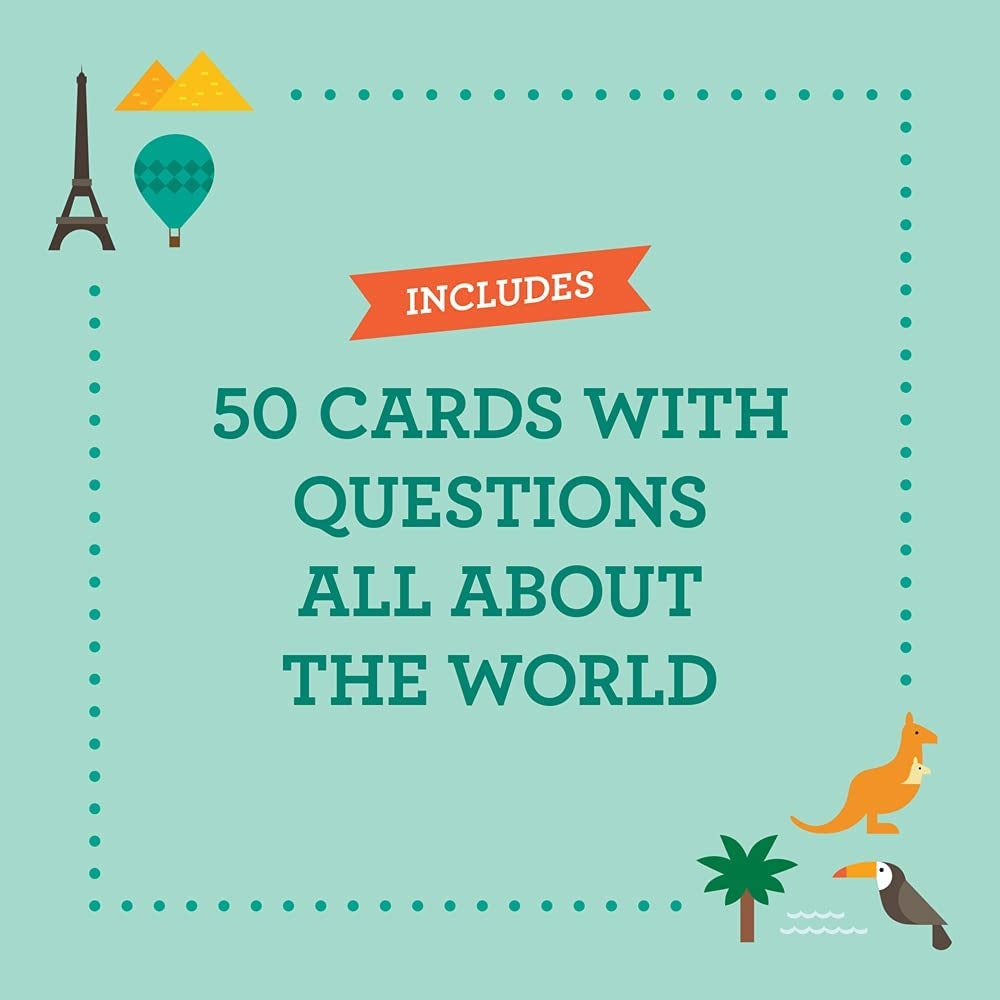 trivia card set - our world by petit collage