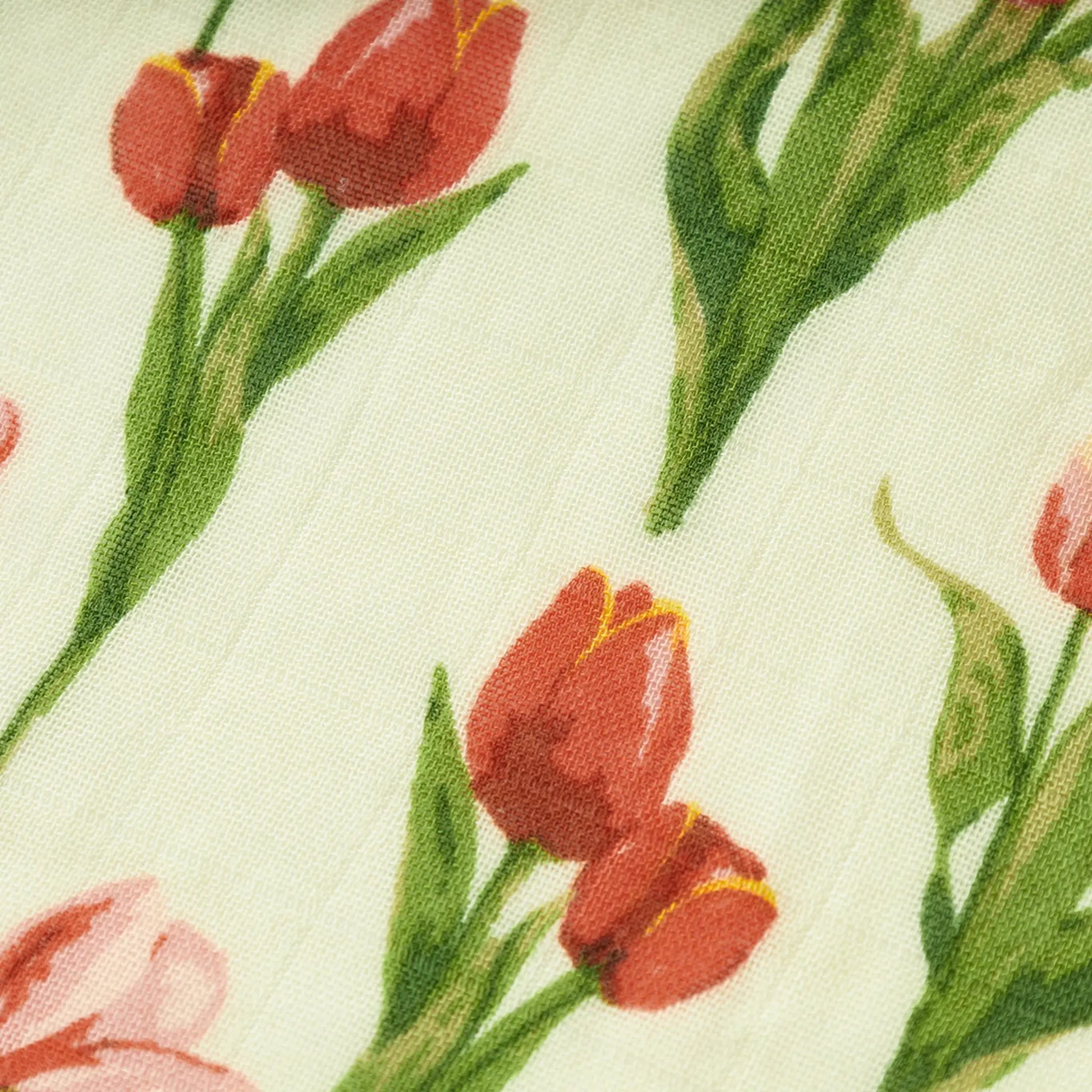 burp cloths - bamboo muslin - two-piece - tulip by milkbarn