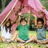 connector set - flexible rubber - 6-piece hexa fort by stick-lets