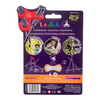 connector set - flexible rubber - 6-piece hexa fort by stick-lets