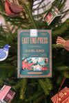 garland - recycled cotton paper - winter foliage by east end press
