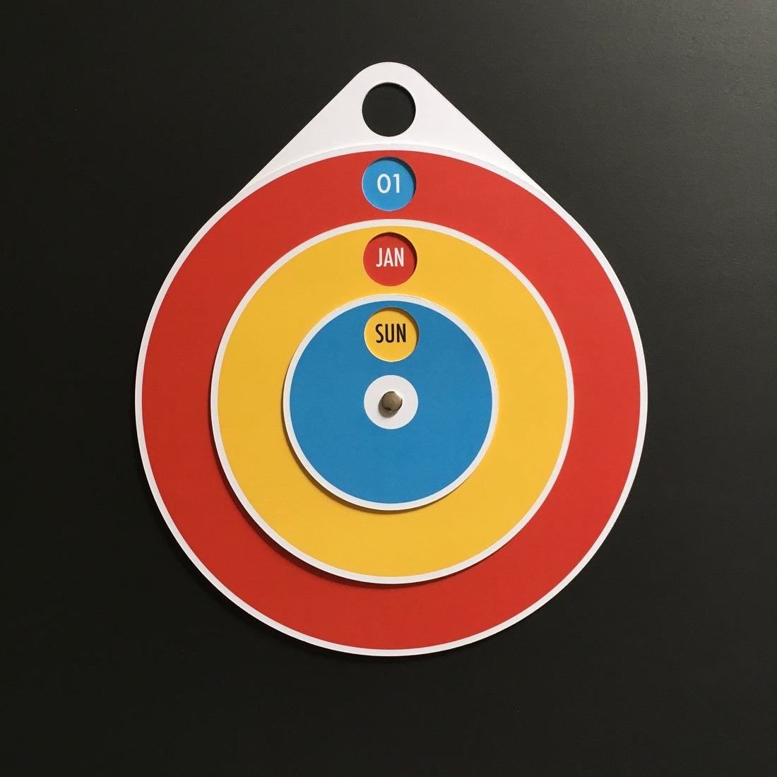 perpetual calendar - rotary by christopher rouleau