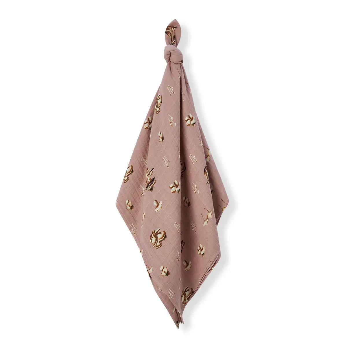 blanket - swaddle - organic cotton - mushroom by milkbarn
