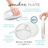 baby silicone suction plate - clean plate club by bella tunno