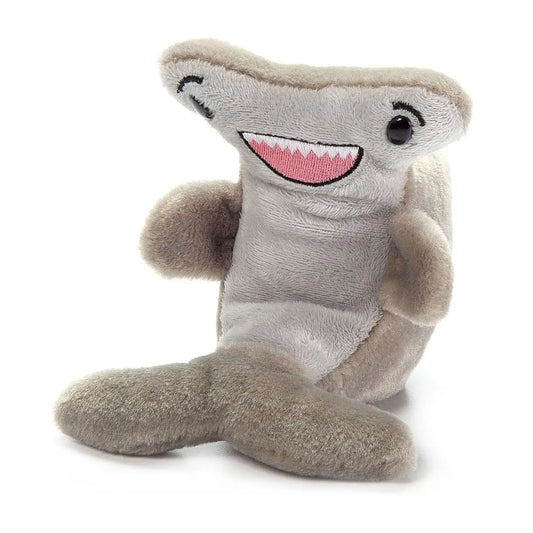 toy - animal plush - nuggetz - hammerhead shark 6" by the petting zoo