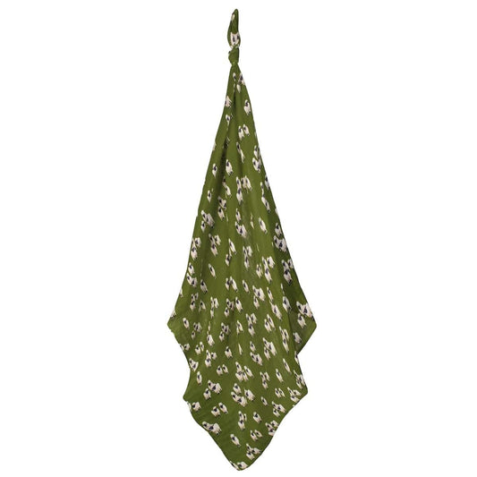 blanket - swaddle - bamboo muslin - valais sheep by milkbarn