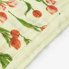 blanket - mini lovey - bamboo muslin - tulip by milkbarn
