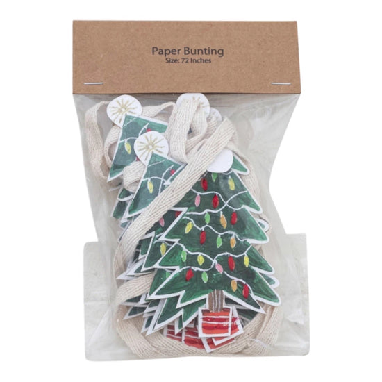 garland - paper tree by creative co-op