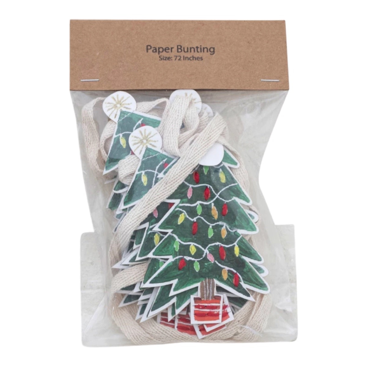 garland - paper tree by creative co-op