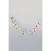 garland - merry christmas - red + white + green diamonds by creative co-op