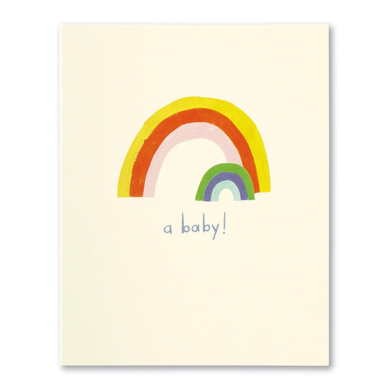 card - baby - a baby! by compendium