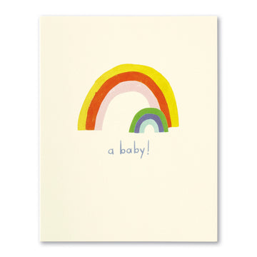 card - baby - a baby! by compendium