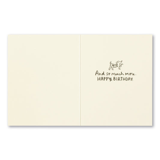 card - birthday - you are capable by compendium