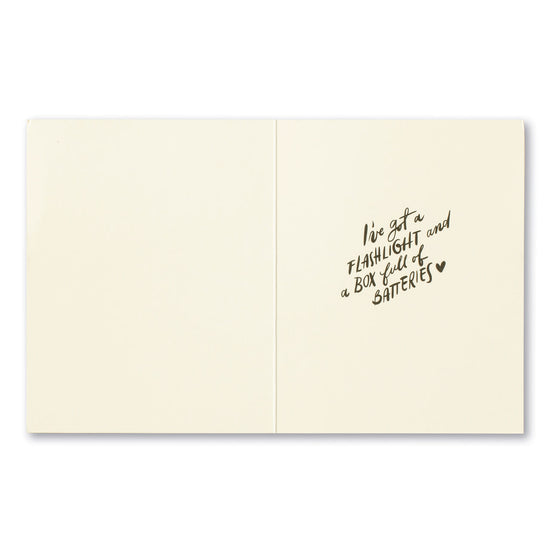 card - encouragement - if you can't see your way by compendium