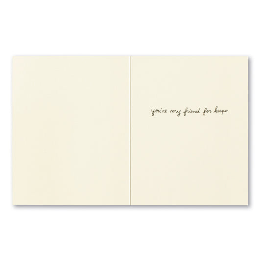 card - friendship - wherever you are by compendium