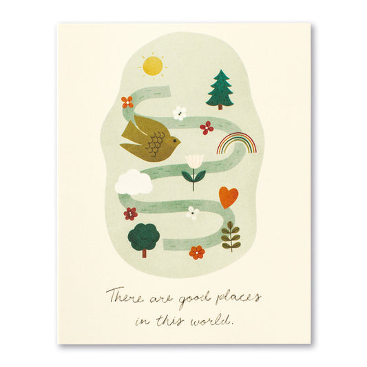 card - thanks - good places in the world by compendium