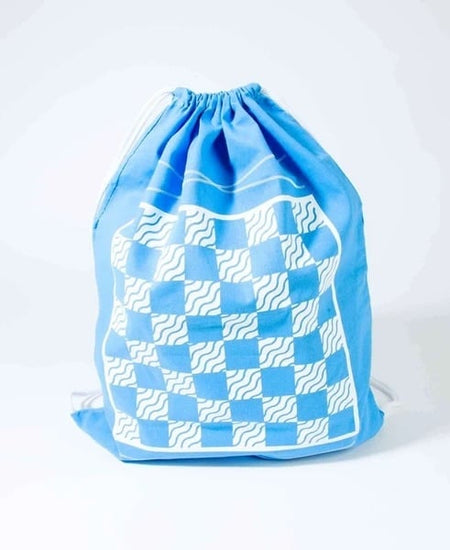 game - travel backpack - backgammon/checkers by a summer shop