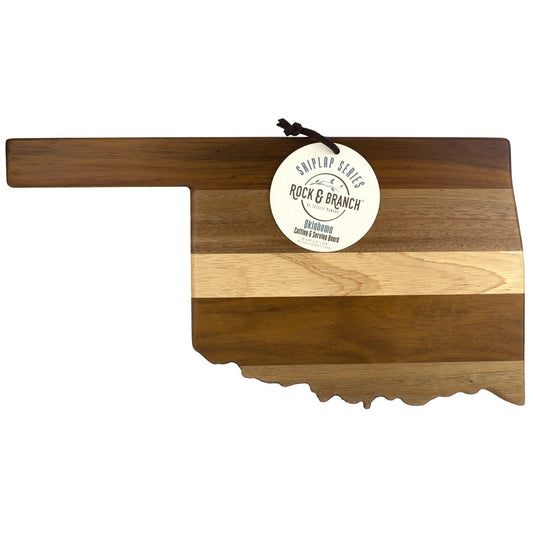 serving board - shiplap - oklahoma by totally bamboo
