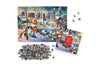 puzzle - a book lover's christmas - 1000 piece by chronicle books