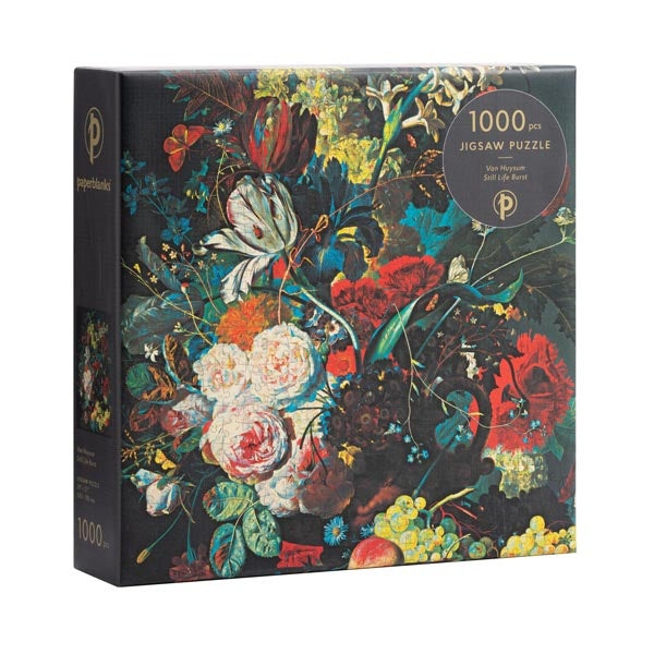 puzzle - 1000-piece - van huysum still life burst by chronicle books