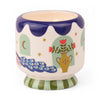 Candle | "A Dopo" Ceramic Peacock | Misted Lime | 24 oz