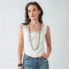 Necklace | Andie Crystal Beaded Flower