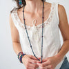 Necklace | Andie Crystal Beaded Flower