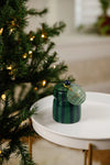 Candle | Cabana Stripe | Green/Navy - Balsam Fir