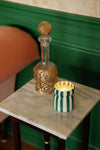 Candle | Cabana Stripe | Teal - Isla Fresa