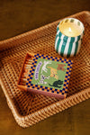 Candle | Cabana Stripe | Teal - Isla Fresa