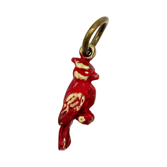 Charm | Hand-Painted | Cardinal