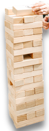 RENTAL | Jumbo Wooden Jenga