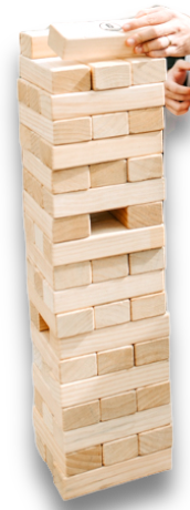 RENTAL | Jumbo Wooden Jenga