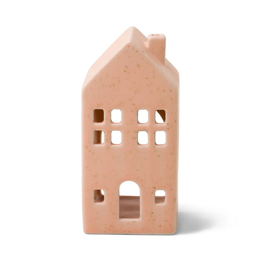 Incense House + Cones | Ceramic | Persimmon Chestnut