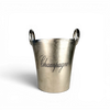 RENTAL | Silver Champagne Bucket With Writing