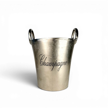 RENTAL | Silver Champagne Bucket With Writing