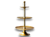RENTAL | 3-Tiered Stand (Brass)